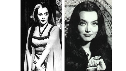 Lilly and Morticia